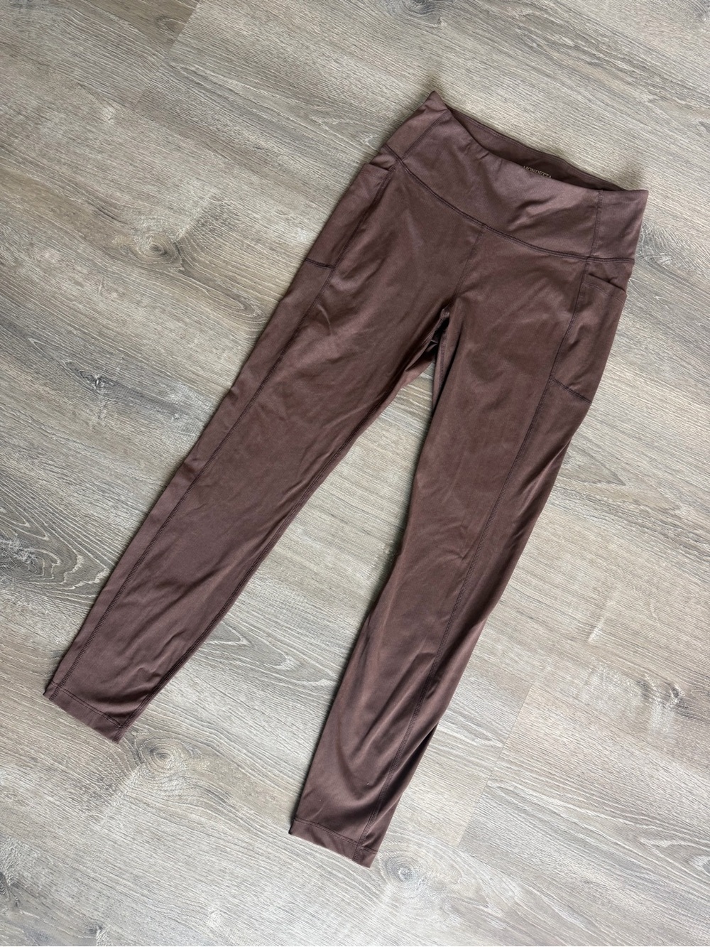 Mondetta Chocolate Brown Performance Leggings